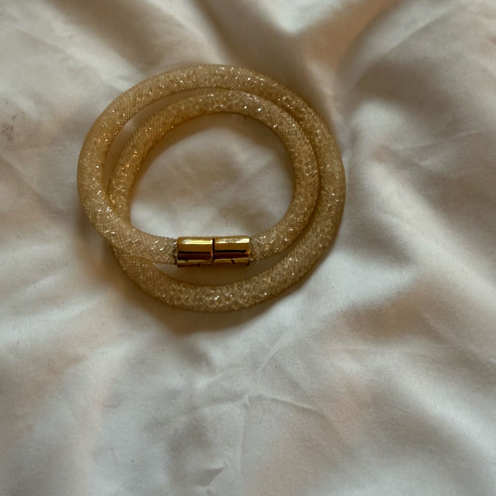 Swarovski double wrap bracelet
